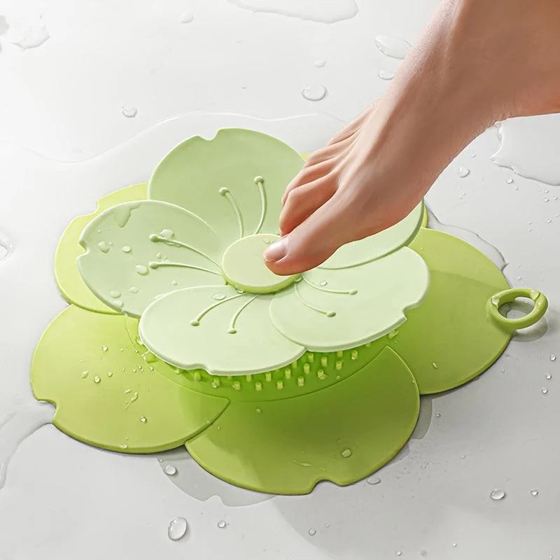 Efficient Hair Catcher: Protect Your Floor Drain with our Durable Silicone Tub Stopper - Perfect for Bathroom, Bathtub, and Kitchen Use -  - #tag1#
