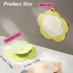 Efficient Hair Catcher Protect Your Floor Drain with our Durable Silicone Tub Stopper Perfect for Bathroom Bathtub and Kitchen Use tag1