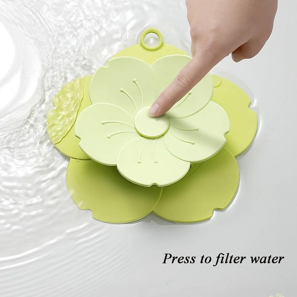 Efficient Hair Catcher: Protect Your Floor Drain with our Durable Silicone Tub Stopper - Perfect for Bathroom, Bathtub, and Kitchen Use -  - #tag1#