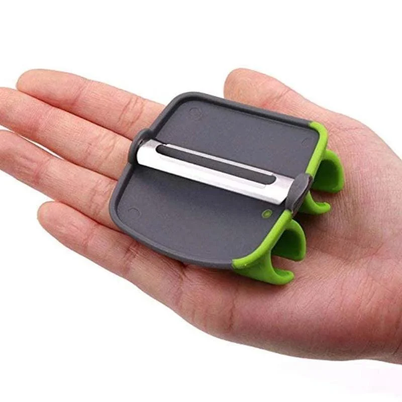 Effortlessly Peel Fruits And Vegetables With Our Stainless Steel Handheld Peeler - Perfect Kitchen Accessory -  - #tag1#