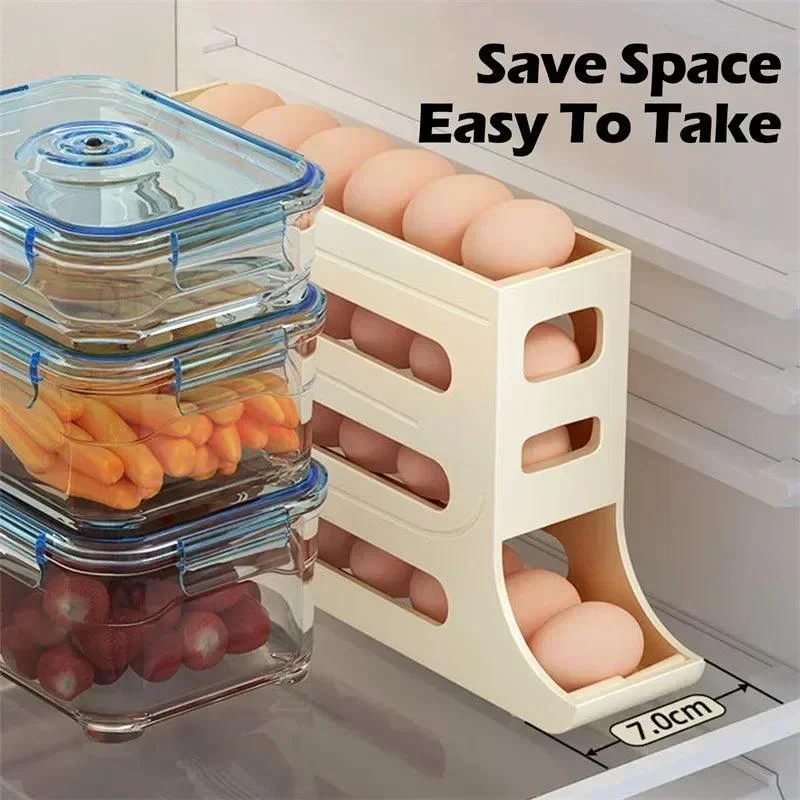 Egg Rack - Eggy - Large Capacity - Rolling Rack for Eggs -  - #tag1#