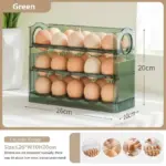 Egg Storage Box Refrigerator Organizer for Fresh keeping Eggs