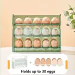 Egg Storage Box Refrigerator Organizer for Fresh keeping Eggs