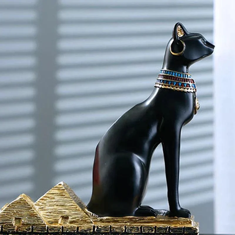 Egyptian Dog Cat Sculpture Bottle Holder -  - #tag1#