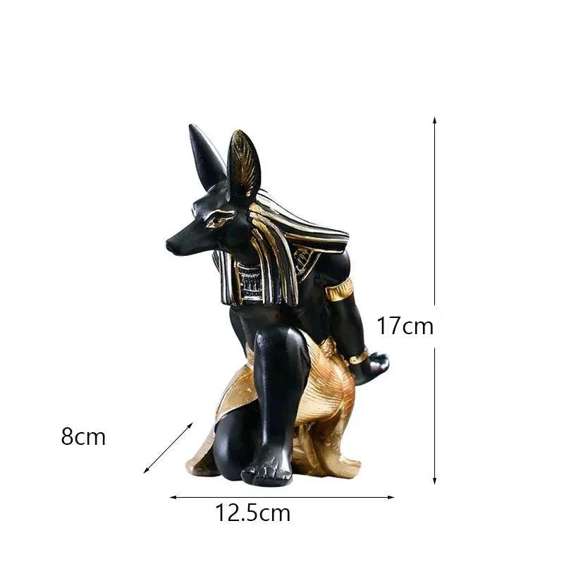 Egyptian Dog Cat Sculpture Bottle Holder -  - #tag1#