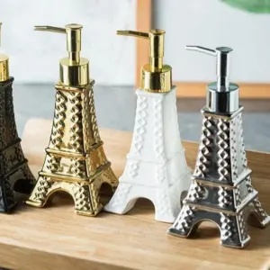 Eiffel Tower Soap Bottle