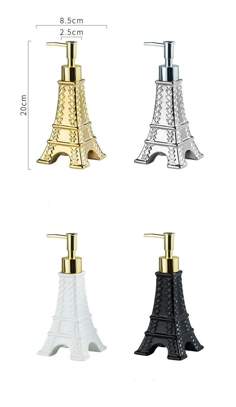 Eiffel Tower Soap Bottle -  - #tag1#