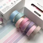 Eight Piece Solid Colour Tape Set tag1