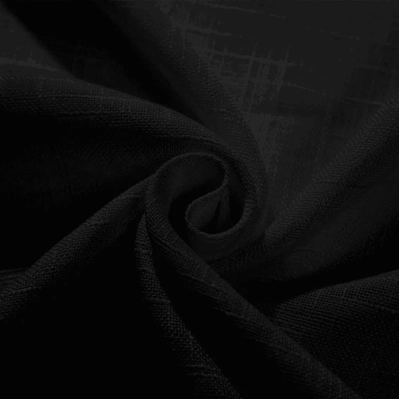 Ela - Semi-transparent Linen Curtains Soft Hood -  - #tag1#