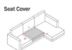 ElasticEase Sofa Cover stretchable Jacquard sofa cover tag1