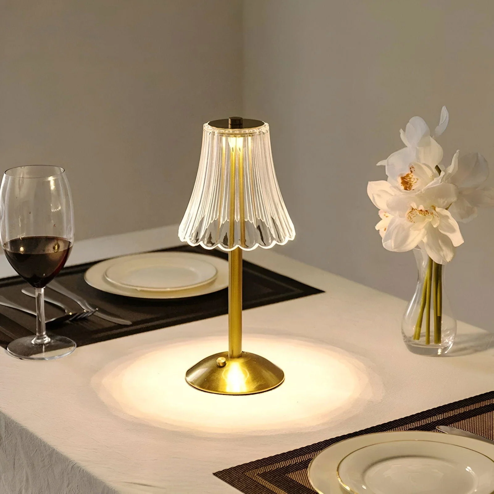 EleGlow - Vintage-Inspired Wireless Table Lamp -  - #tag1#