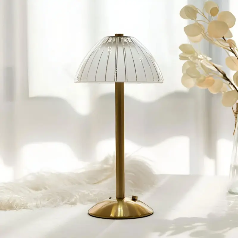 EleGlow Vintage Inspired Wireless Table Lamp tag1