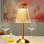 EleGlow Vintage Inspired Wireless Table Lamp tag1