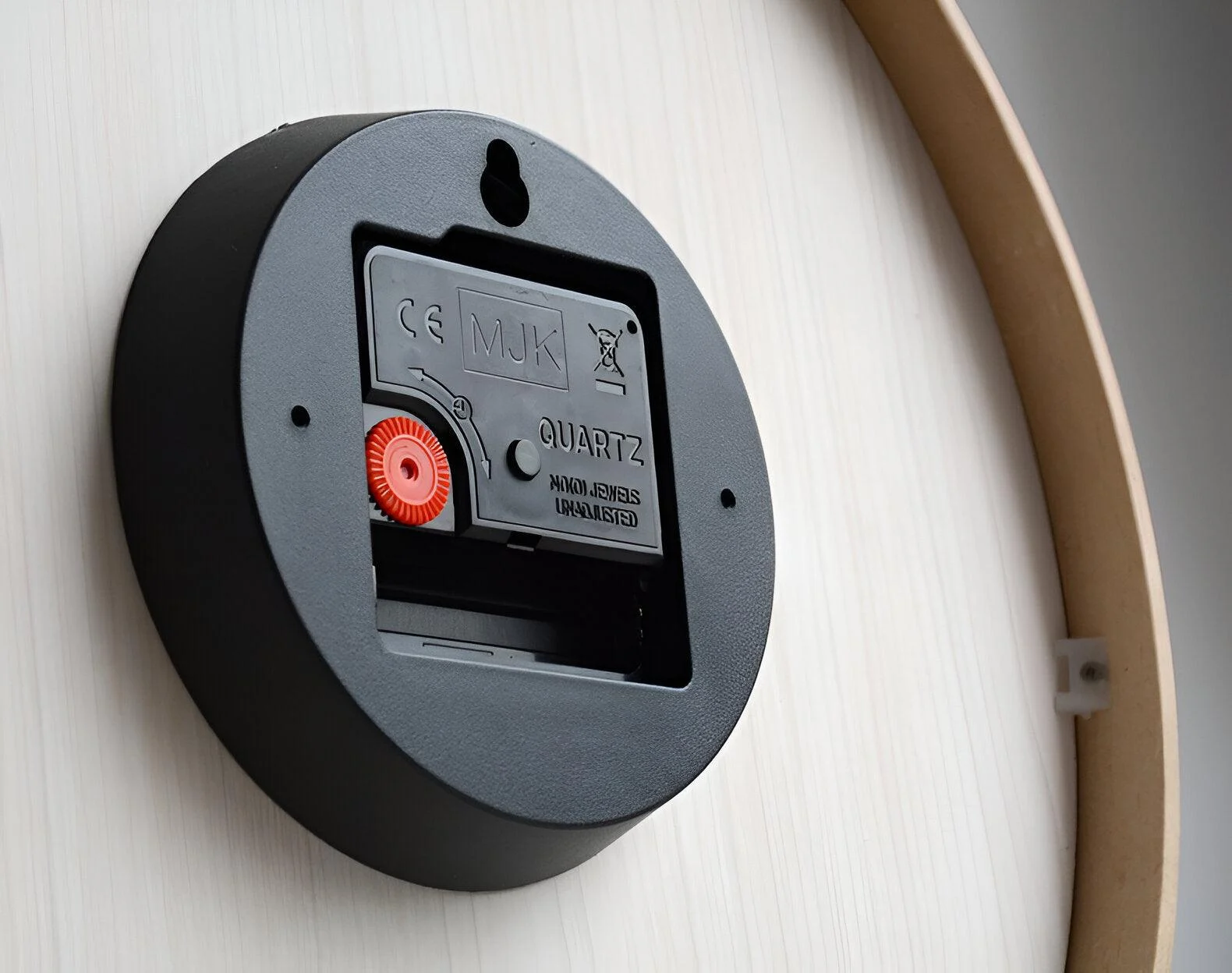 EleQuartz Clock - Round Wall Clock - Nordic Wood Wall Clock -  - #tag1#