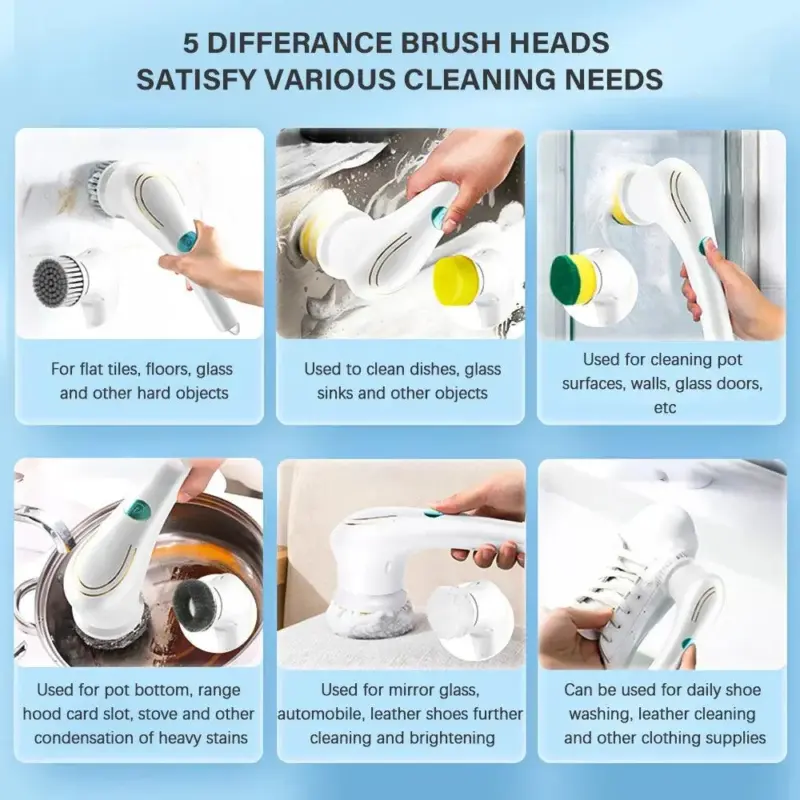 Electric Cleaning Brush tag1