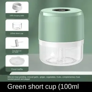 Electric Food Chopper: Mini USB Kitchen Gadgets