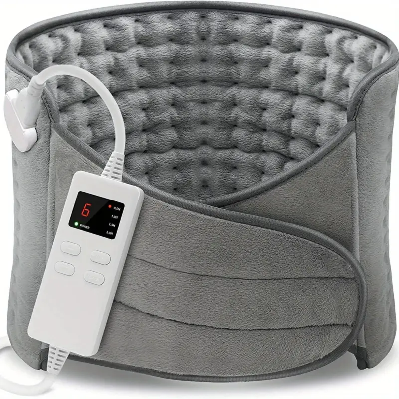 Electric Heating Pad Lumbar Heating Pad LED Display With 4 Timing Settings models tag1