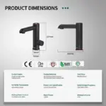 Electric Instant Heater Faucet Stainless Steel tag1
