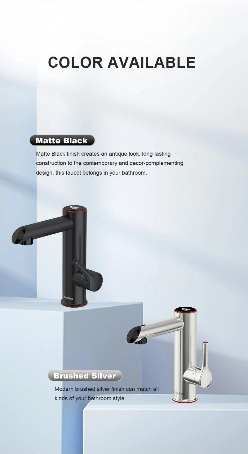 Electric Instant Heater Faucet Stainless Steel -  - #tag1#