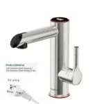 Electric Instant Heater Faucet Stainless Steel tag1