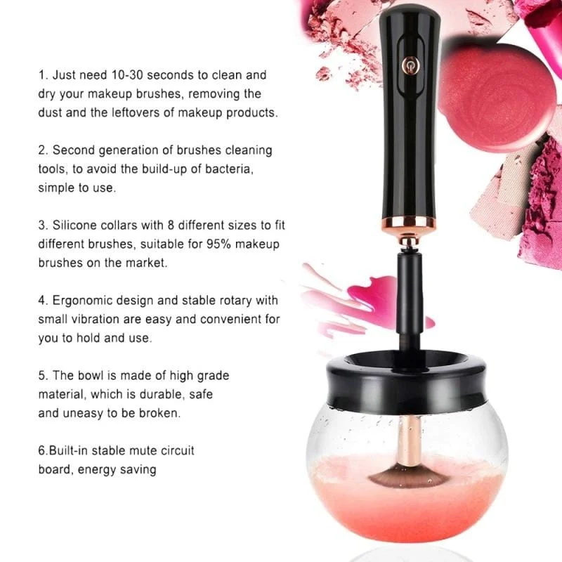 Electric Makeup Brush Cleaning Tool -  - #tag1#
