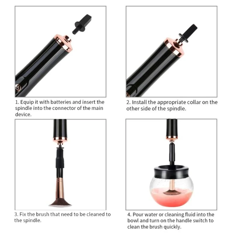 Electric Makeup Brush Cleaning Tool -  - #tag1#
