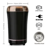 Electric Portable Coffee Grinder EU tag1