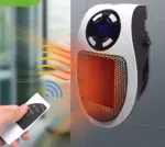 Electric Portable Space Fan Heater With Remote Control tag1