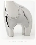 Electroplating Silver and Gold Elephant Sculputure