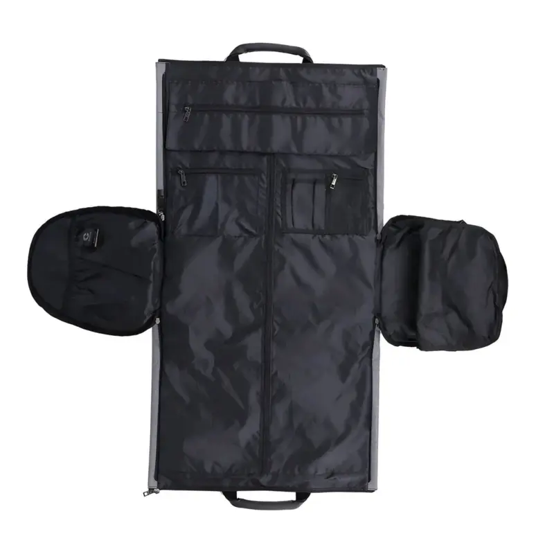 ElegaFold Elegant Leather Dress Organizer foldable Travel Bag tag1