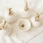 Elegance Animal Figurine Handle Jewelry Storage Jar tag1