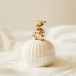 Elegance Animal Figurine Handle Jewelry Storage Jar tag1