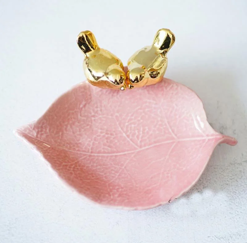 Elegance Bird Ceramic Tray -  - #tag1#