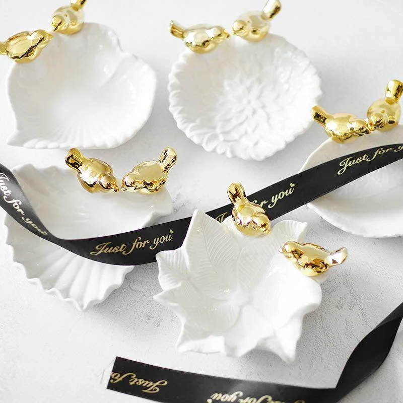 Elegance Bird Ceramic Tray -  - #tag1#