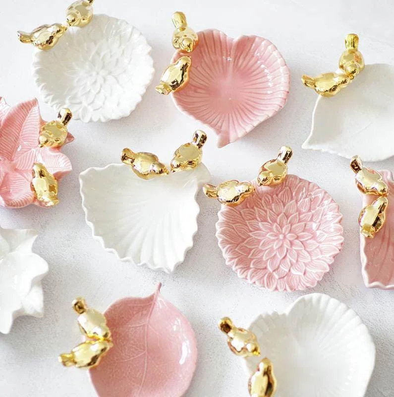 Elegance Bird Ceramic Tray -  - #tag1#