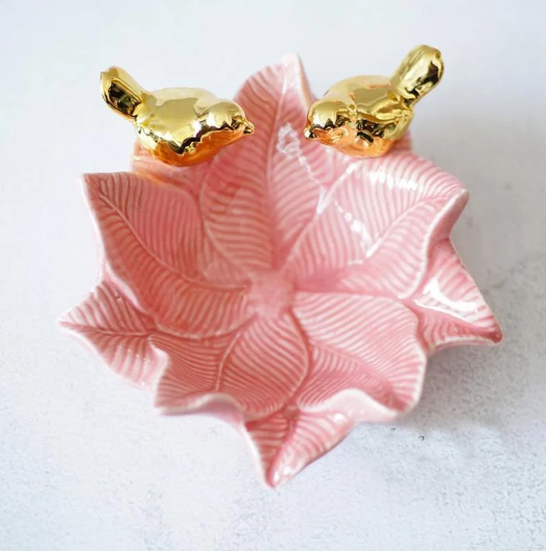 Elegance Bird Ceramic Tray -  - #tag1#