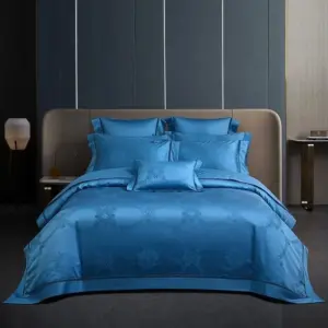 Elegance Blue – Duvet Cover Set made of Egyptian Cotton