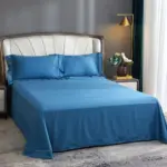 Elegance Blue Duvet Cover Set made of Egyptian Cotton tag1