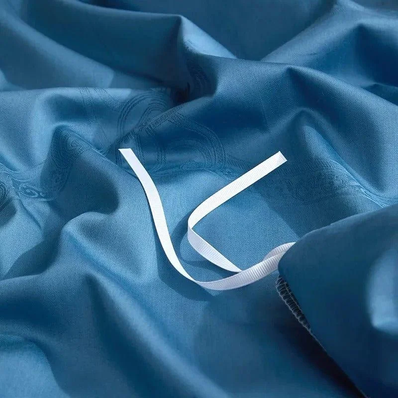 Elegance Blue – Duvet Cover Set made of Egyptian Cotton -  - #tag1#