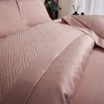 Elegance Blush Duvet cover set made of Egyptian Cotton tag1