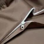 Elegance Brown Duvet cover set made of Egyptian Cotton tag1