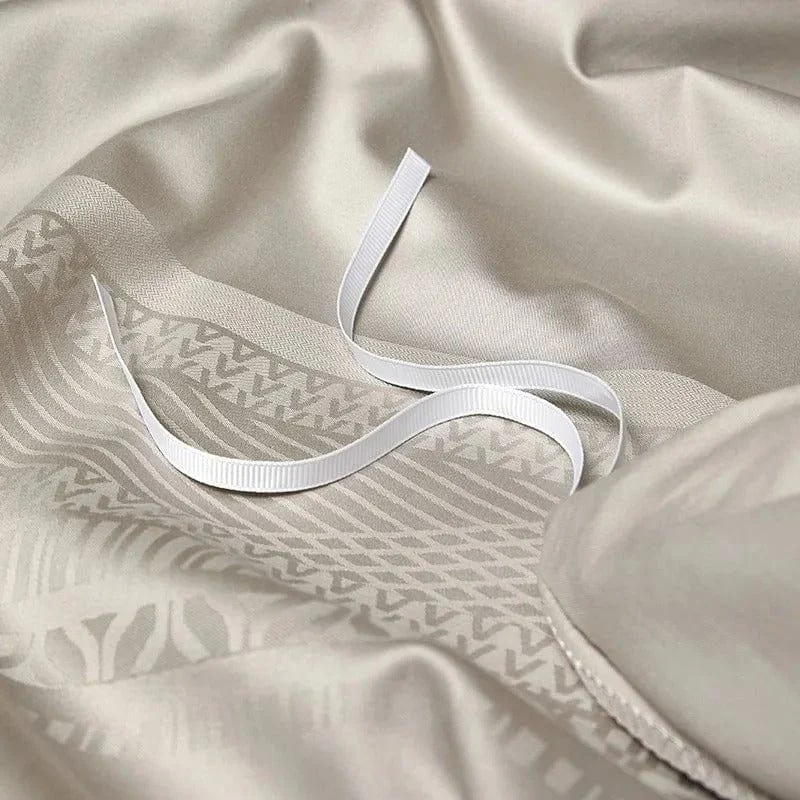 Elegance Champagne – Duvet Cover Set made of Egyptian Cotton -  - #tag1#