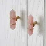 Elegance Crystal Brass Cabinet Knob tag1