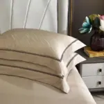 Elegance Gold Duvet cover set made of Egyptian Cotton tag1