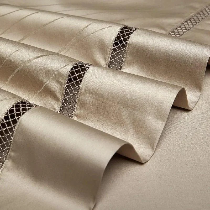 Elegance Gold – Duvet cover set made of Egyptian Cotton -  - #tag1#