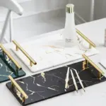 Elegance Marble Ceramic Tray tag1