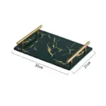 Elegance Marble Ceramic Tray tag1