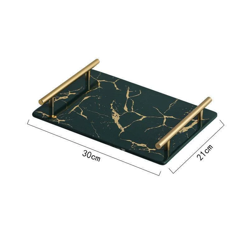 Elegance Marble Ceramic Tray -  - #tag1#