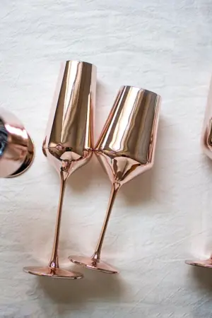 Elegance Rose Gold Goblet