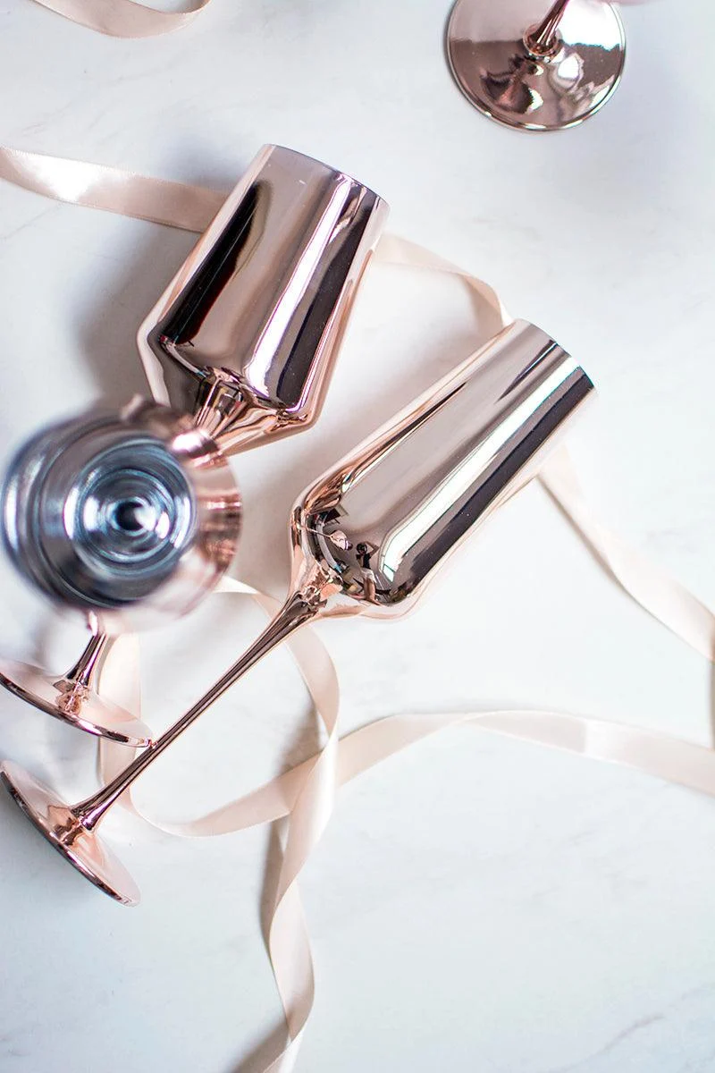 Elegance Rose Gold Goblet -  - #tag1#
